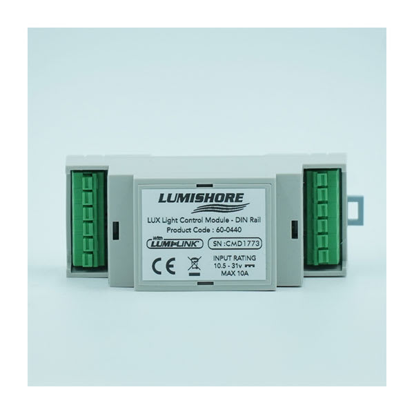 Garmin /Lumishore LUX lysstyringsmodul til DIN-skinne – Garmin varenr. 010-04451-00