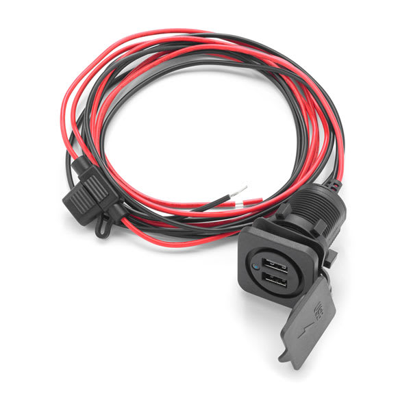 CMC-USBCHG/2X-PNL, Dual USB Charging Jack for Panel-Mounting – Garmin varenr. 010-13570-00
