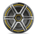 Garmin Fusion Apollo Subwoofer, 12" LED-marinesubwoofer med gitter i Sports Grey – produktbillede 1
