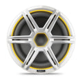 Garmin Fusion Apollo Subwoofer, 12" LED-marinesubwoofer med gitter i Sports White – produktbillede 1