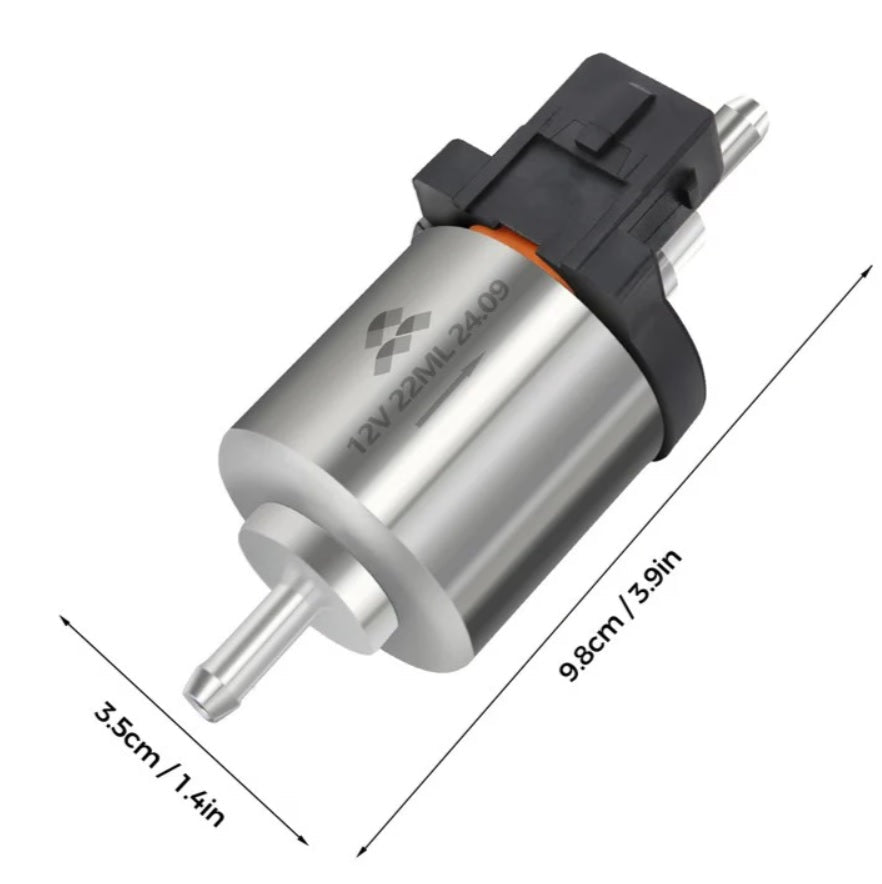 Sunster A220 18.5/22 ml støjsvag brændstofpumpe 12 V
