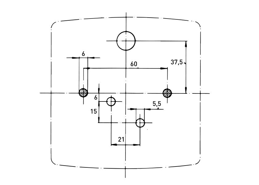 HELLA MARINE Serie 2984 Navigationslys til bagbord