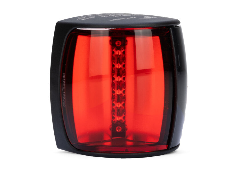 HELLA MARINE NaviLED PRO Portside Light – sort – med wheelmark-certificering