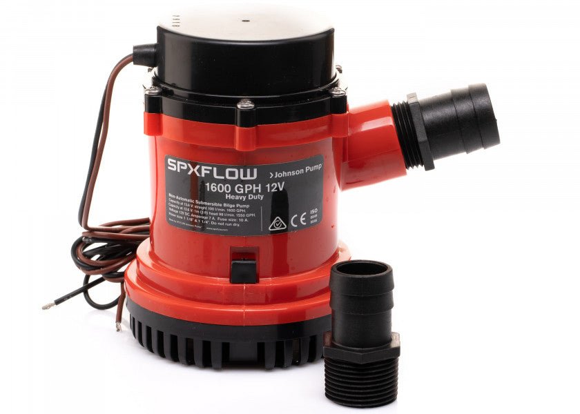JOHNSON PUMP Lænsepumpe L1600 / 12 V / 6000 l/t - SejlStrøm