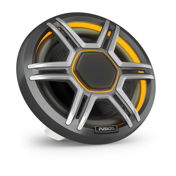 Garmin Fusion Apollo Højttalere, 6,5" LED-marinehøjttalere med gitre i Sports Grey – produktbillede 3