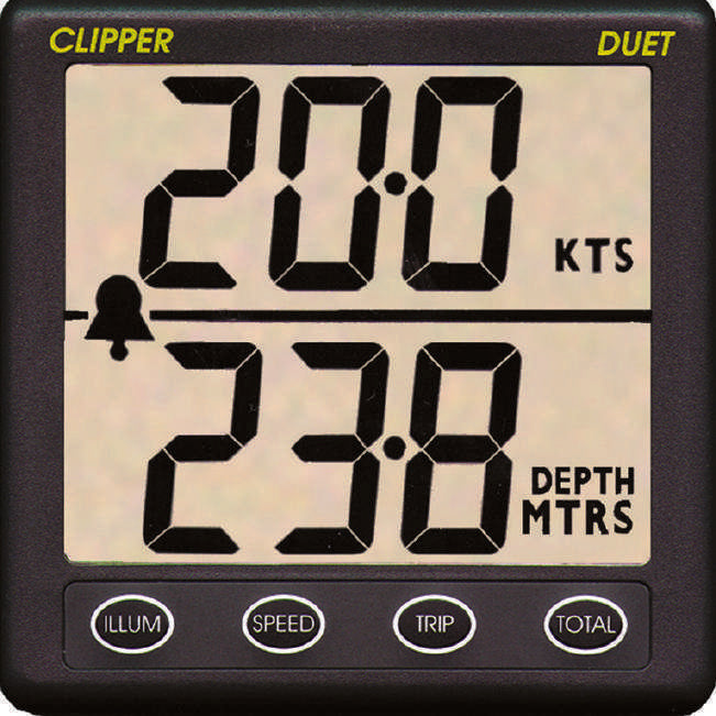 NASA Clipper Duet display uden transducer