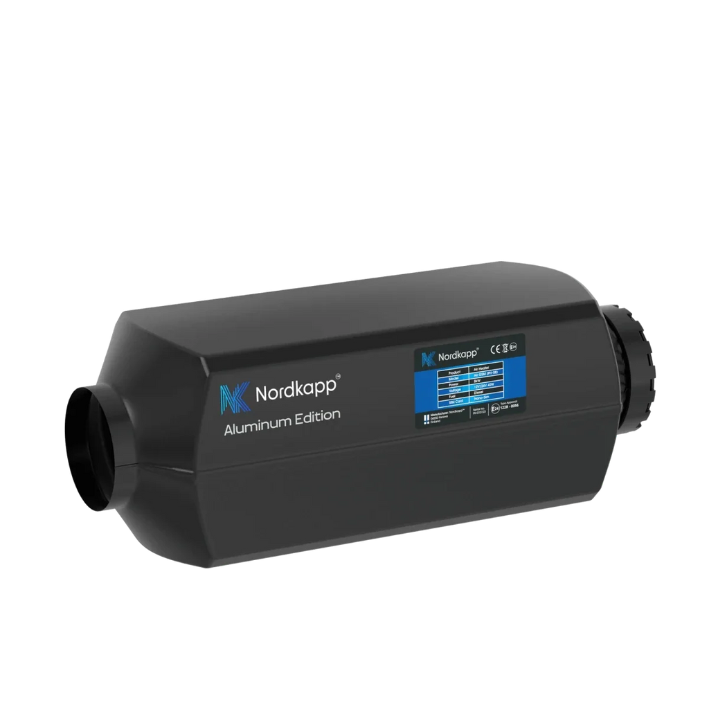 Nordkapp Dieselfyr 12V/24V 2kW – 4G/5G GSM fjernstyring - CamperStrøm