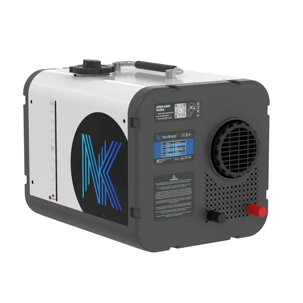 Nordkapp Dieselfyr 12V/24V 5 kW – Appstyring & effektiv varme - CamperStrøm