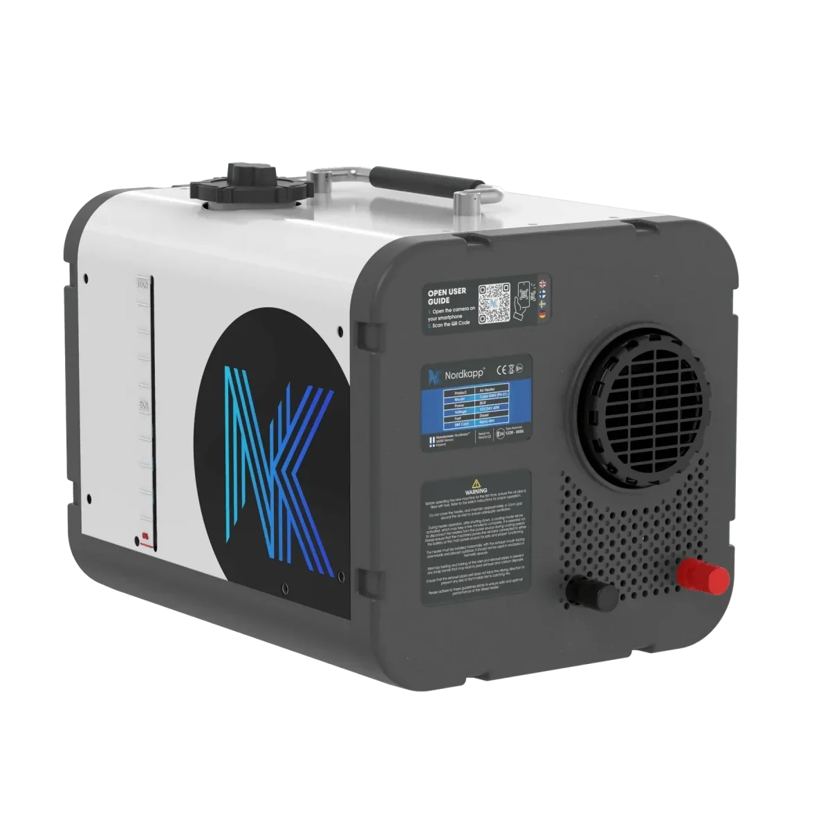Nordkapp Dieselfyr 12V/24V 5 kW – Appstyring & effektiv varme - CamperStrøm