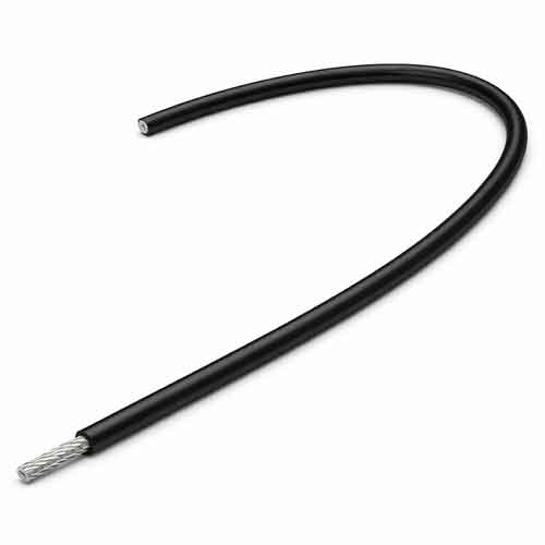 Oceanflex professional marinekabel fortinnet sort 95mm2 10m | marine kabel til camper & 12V-installation - CamperStrøm