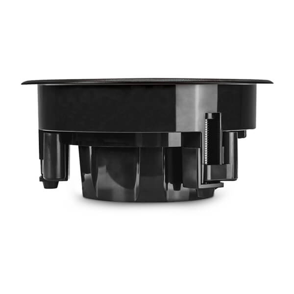 Fusion FM seriens marinehøjttalere, 6,5" 120 W rund, sort, planmonteret marinehøjttaler – produktbillede 4