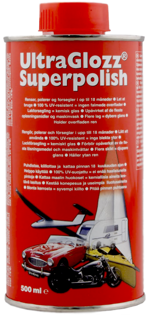 ULTRAGLOZZ® Superpolish – bådpolish – produktfoto | SejlStrøm