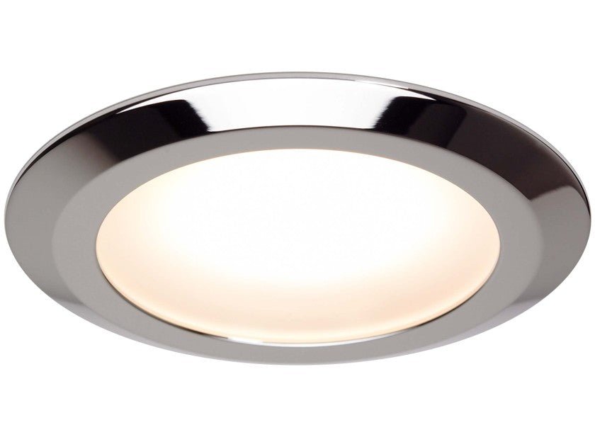 PREBIT EB12 - 2.0 Indbyggede LED - lys / blank - krom / sæt med 4 - SejlStrøm