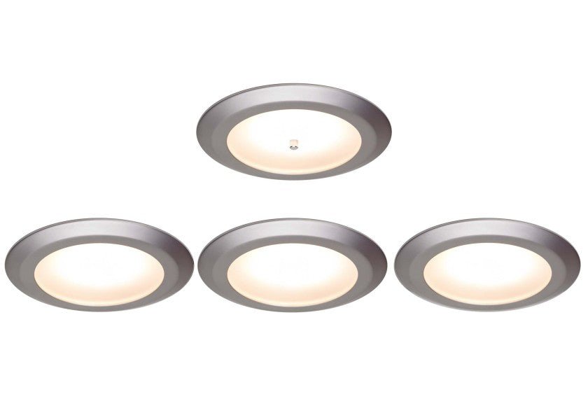 PREBIT EB12 - 2.0 Indbyggede LED - lys / mat - krom / sæt med 4 stk. - SejlStrøm