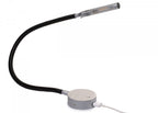 PREBIT LED Flexlight 07 - 1 USB / mat krom med sort læderbetræk - SejlStrøm