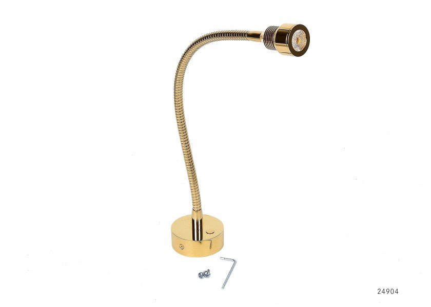 PREBIT LED Flexlight / poleret guld - SejlStrøm