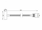 PREBIT LED Flexlight / Satin - krom - SejlStrøm