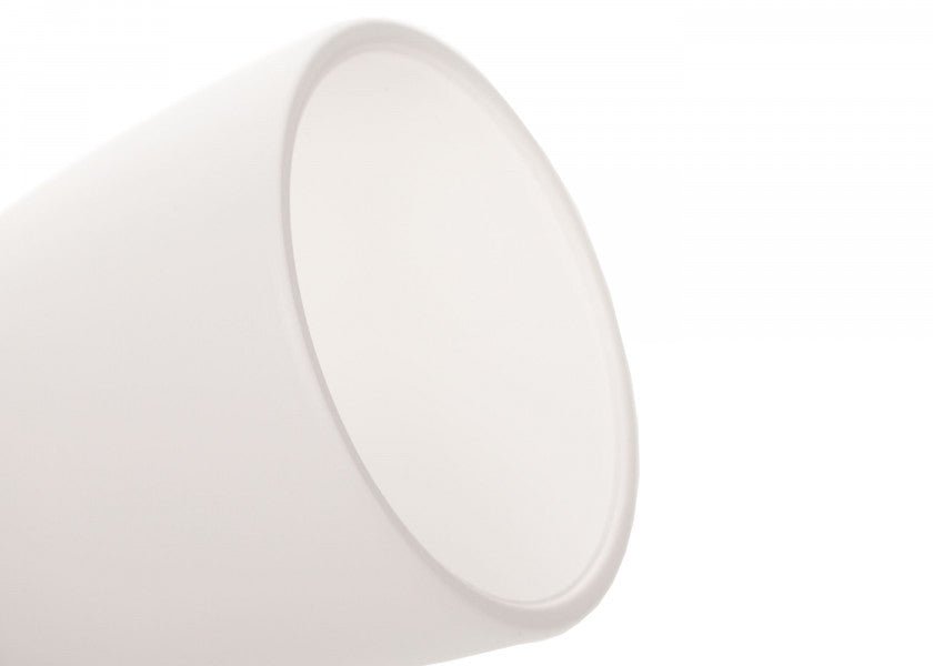 PREBIT R1 - 1 LED - påbygningslampe / mat krom, satinhvidt glas - SejlStrøm