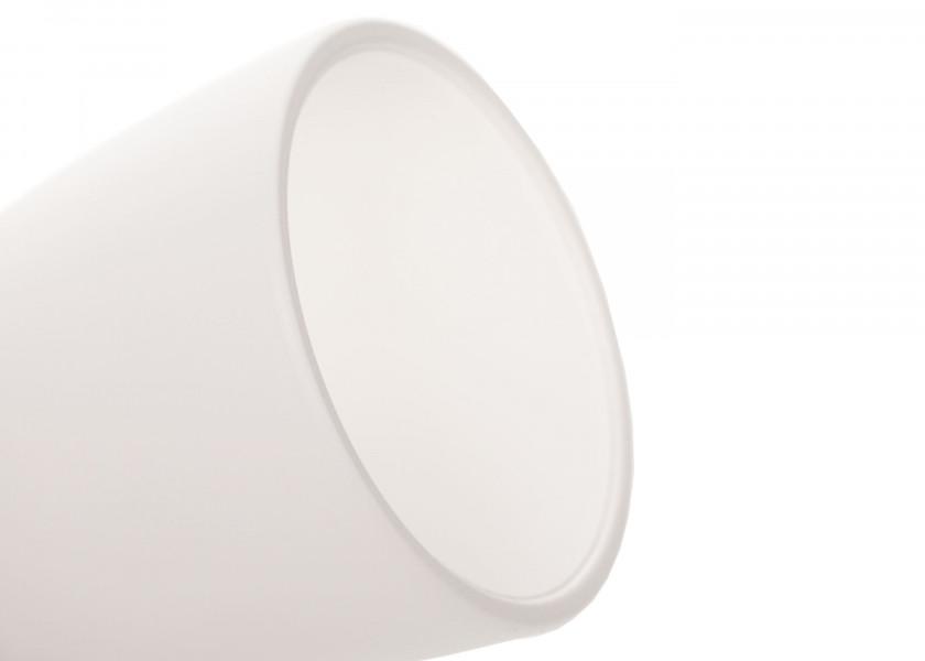 PREBIT R1 - 1 LED - påbygningslampe / poleret guld, satinhvidt glas - SejlStrøm