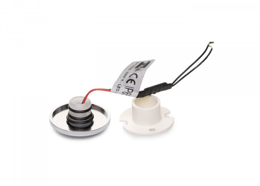 PYXIS - R Indbygget LED - lampe / messing, forkromet - SejlStrøm