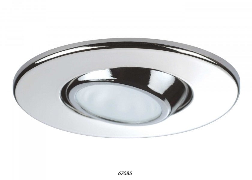 QUICK LED - loftslampe YOKO / rustfrit stål, poleret - SejlStrøm