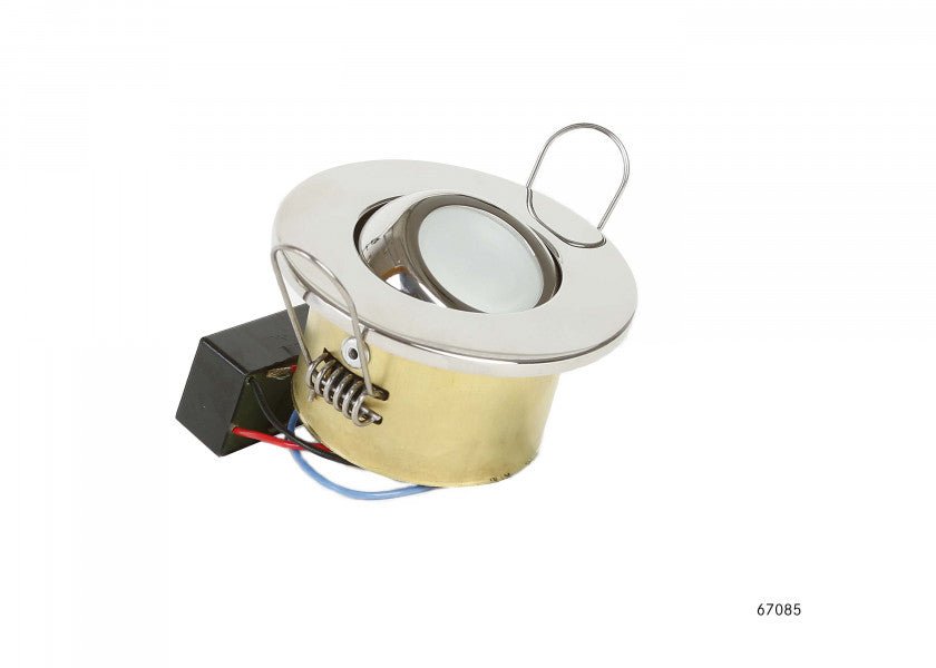 QUICK LED - loftslampe YOKO / rustfrit stål, poleret - SejlStrøm
