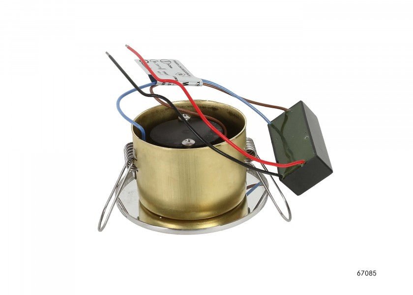 QUICK LED loftslampe YOKO / rustfrit stål, satin - SejlStrøm