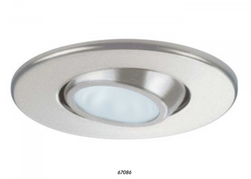 QUICK LED loftslampe YOKO / rustfrit stål, satin - SejlStrøm