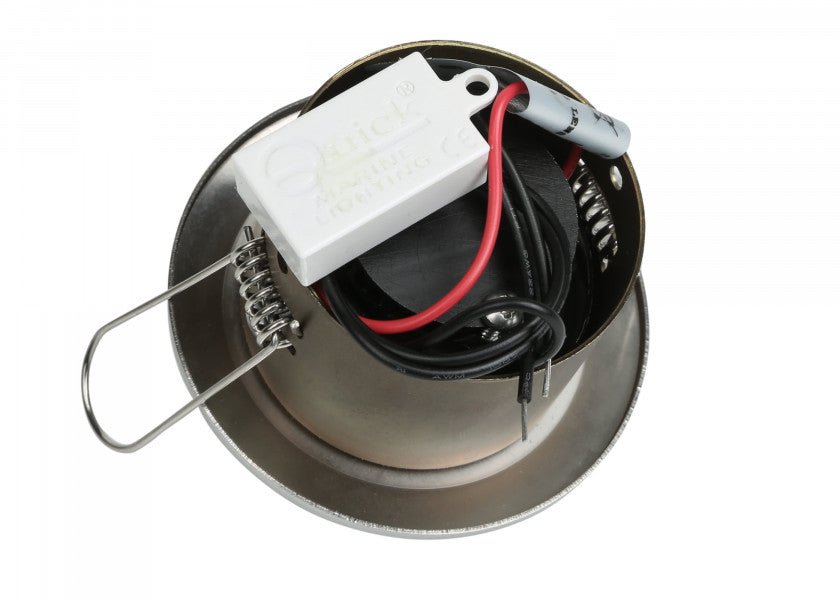QUICK LUCILLE LED - loftslampe / Rustfrit stål, satin - SejlStrøm