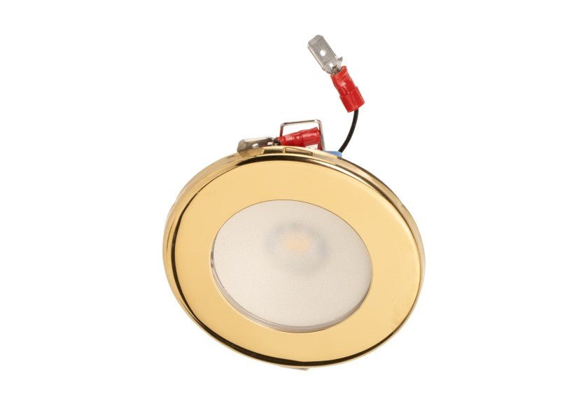 QUICK TED DUAL LED - loftslampe / guld, poleret - SejlStrøm