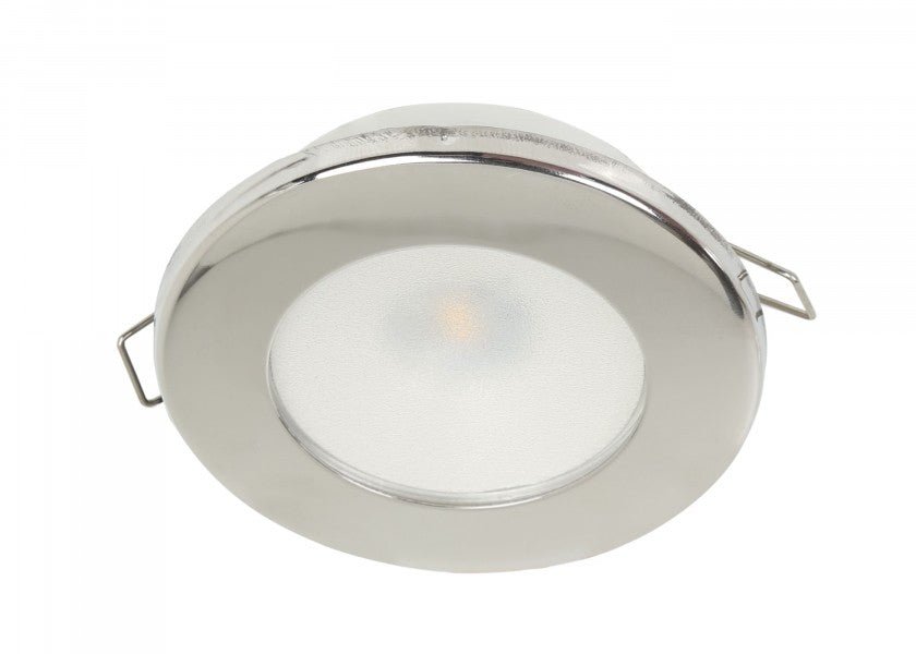 QUICK TED DUAL LED - loftslampe / Rustfrit stål, poleret - SejlStrøm