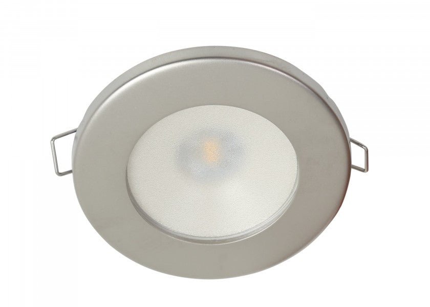 QUICK TED DUAL LED - loftslampe / Rustfrit stål, satin - SejlStrøm