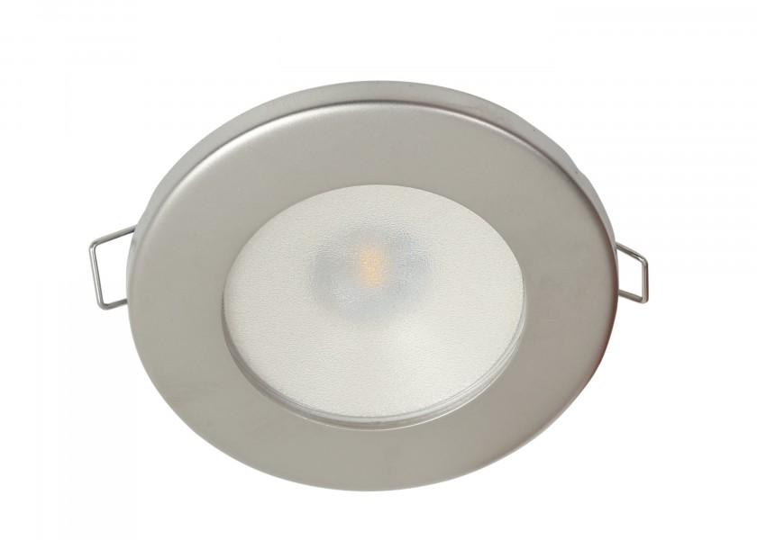 QUICK TED DUAL LED - loftslampe / Rustfrit stål, satin - SejlStrøm