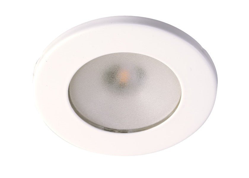 QUICK TED LED - loftslampe / rustfrit stål, hvid finish - SejlStrøm