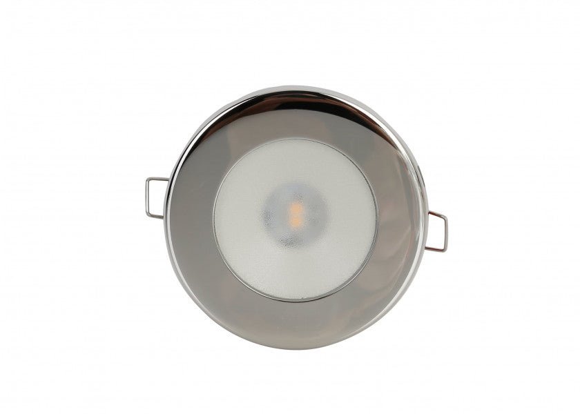 QUICK TED LED - loftslampe / Rustfrit stål, poleret - SejlStrøm