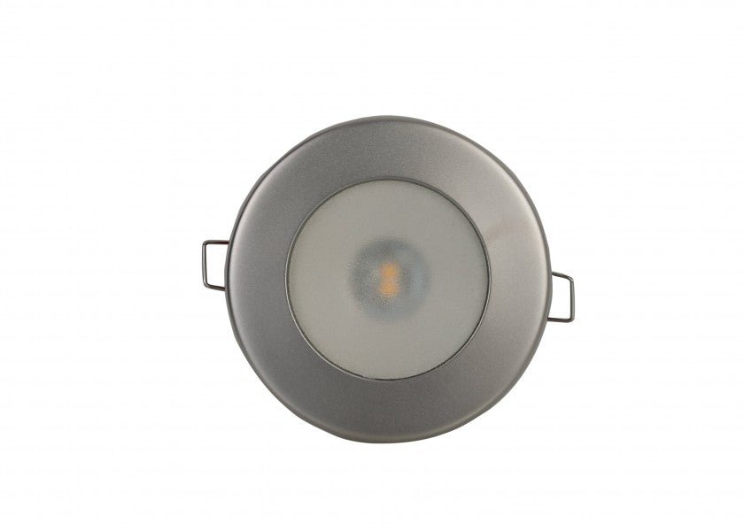 QUICK TED LED - loftslampe / Rustfrit stål, satin - SejlStrøm