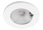QUICK TED S LED - loftslampe / rustfrit stål, hvid finish - SejlStrøm