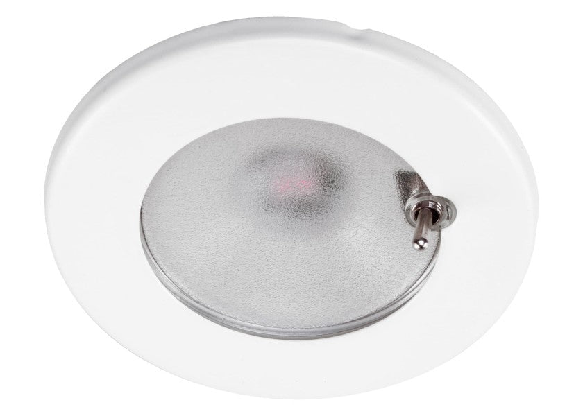 QUICK TED S LED - loftslampe / rustfrit stål, hvid finish - SejlStrøm
