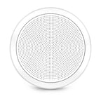 Fusion FM seriens marinehøjttalere, 7,7" 200 W rund, hvid, planmonteret marinehøjttaler – produktbillede 2