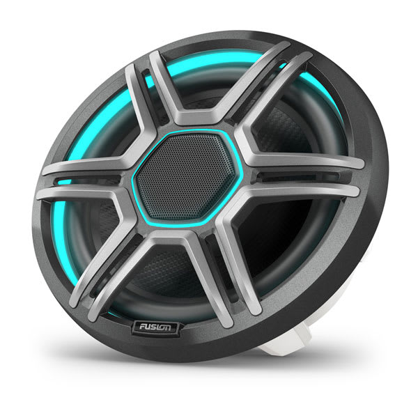 Garmin Fusion Apollo Højttalere, 8,8" LED-marinehøjttalere med gitre i Sports Grey – produktbillede 2