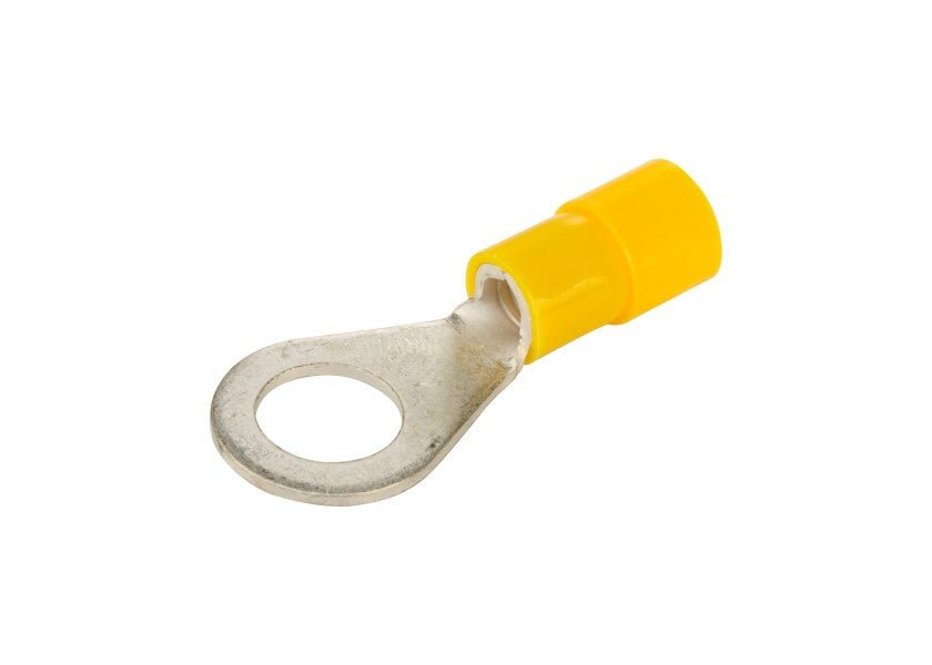 Ringterminal M10 / gul / 4,0 - 6,0 mm² / pakke med 50 stk. - SejlStrøm