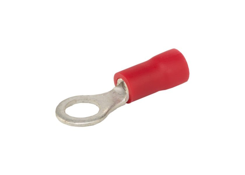 Ringterminal M5 / rød / 0,5 - 1,5 mm² / pakke med 50 stk. - SejlStrøm