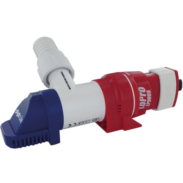 Rule Lo - Pro Automatisk Bilge pump 900s - 12V Lavprofil Effektiv Løsning - SejlStrøm