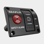 Seaflo Niveauføler til elektrisk bilge pump 12V 20A med kontrolpanel og niveaularm - SejlStrøm