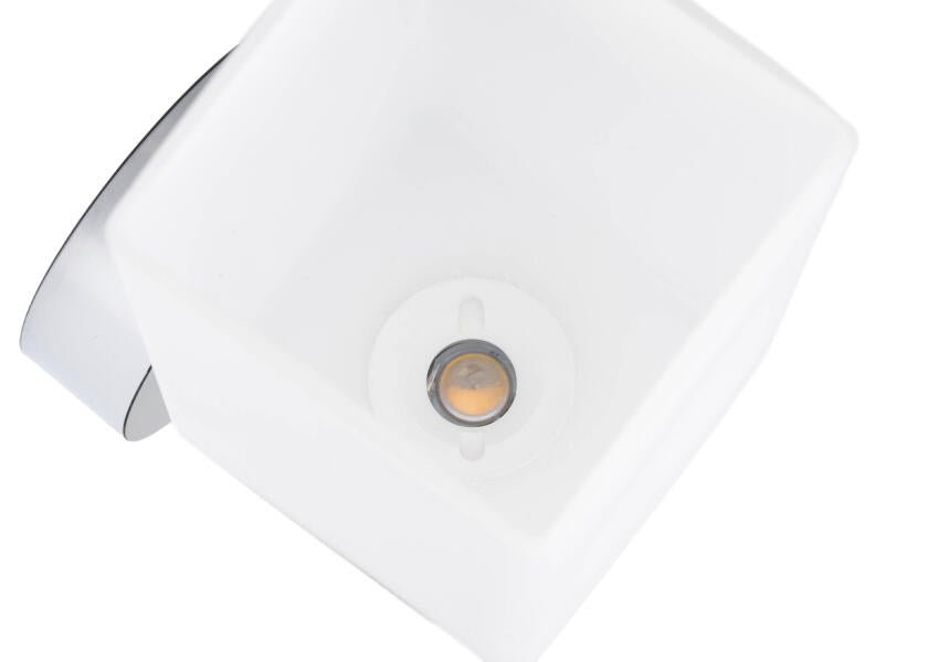 SEATEC Kvadratisk LED - væglampe / med berøringskontakt og USB - C - opladningsstik - SejlStrøm