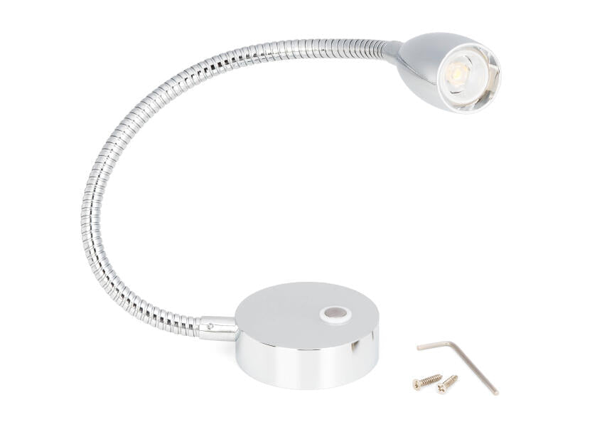 SEATEC LED - læselampe / fleksibel arm / med berøringskontakt og USB - C - opladningsport - SejlStrøm