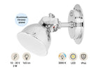 SEATEC LED - læselampe med lysdæmper / aluminium - SejlStrøm