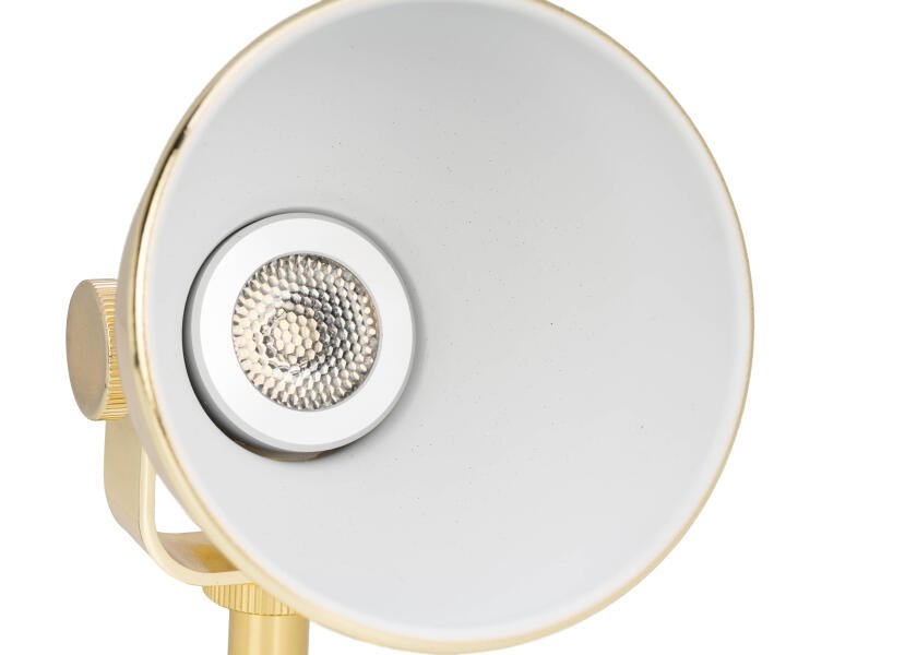 SEATEC LED - læselampe med lysdæmper / aluminium - forgyldt - SejlStrøm