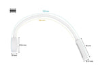 SEATEC LED - læselampe med lysdæmper og USB - C / hvid / varm hvid / rød - SejlStrøm