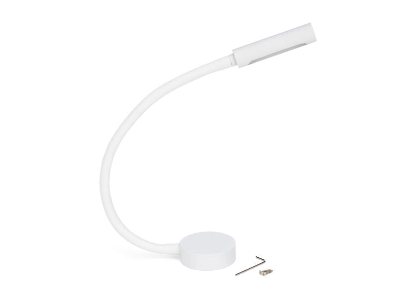 SEATEC LED - læselampe med lysdæmper og USB - C / hvid / varm hvid / rød - SejlStrøm